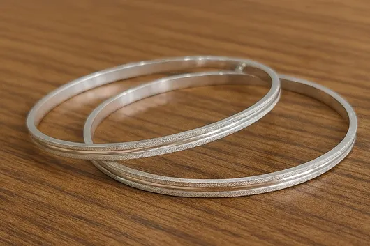 Shyle Sterling Silver Bangle
